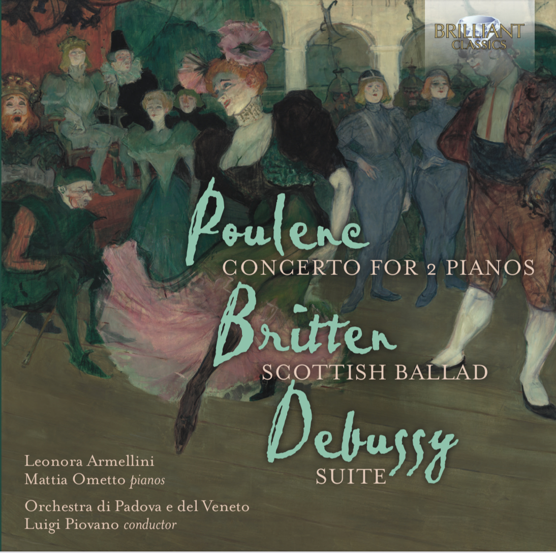 Leonora Armellini Discography_Duo Pianistico di Padova_Poulenc Britten Debussy